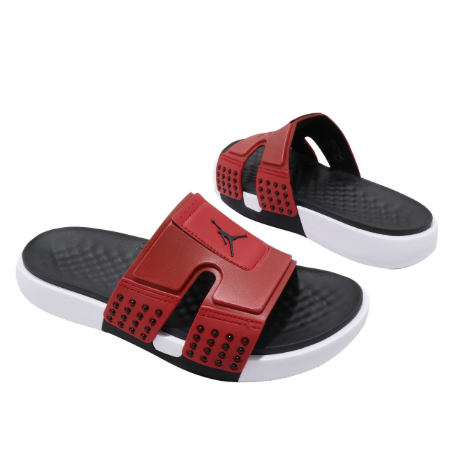 Sneaker Release, HotelomegaShops - jordan hydro 7 black varsity red  sandals best price