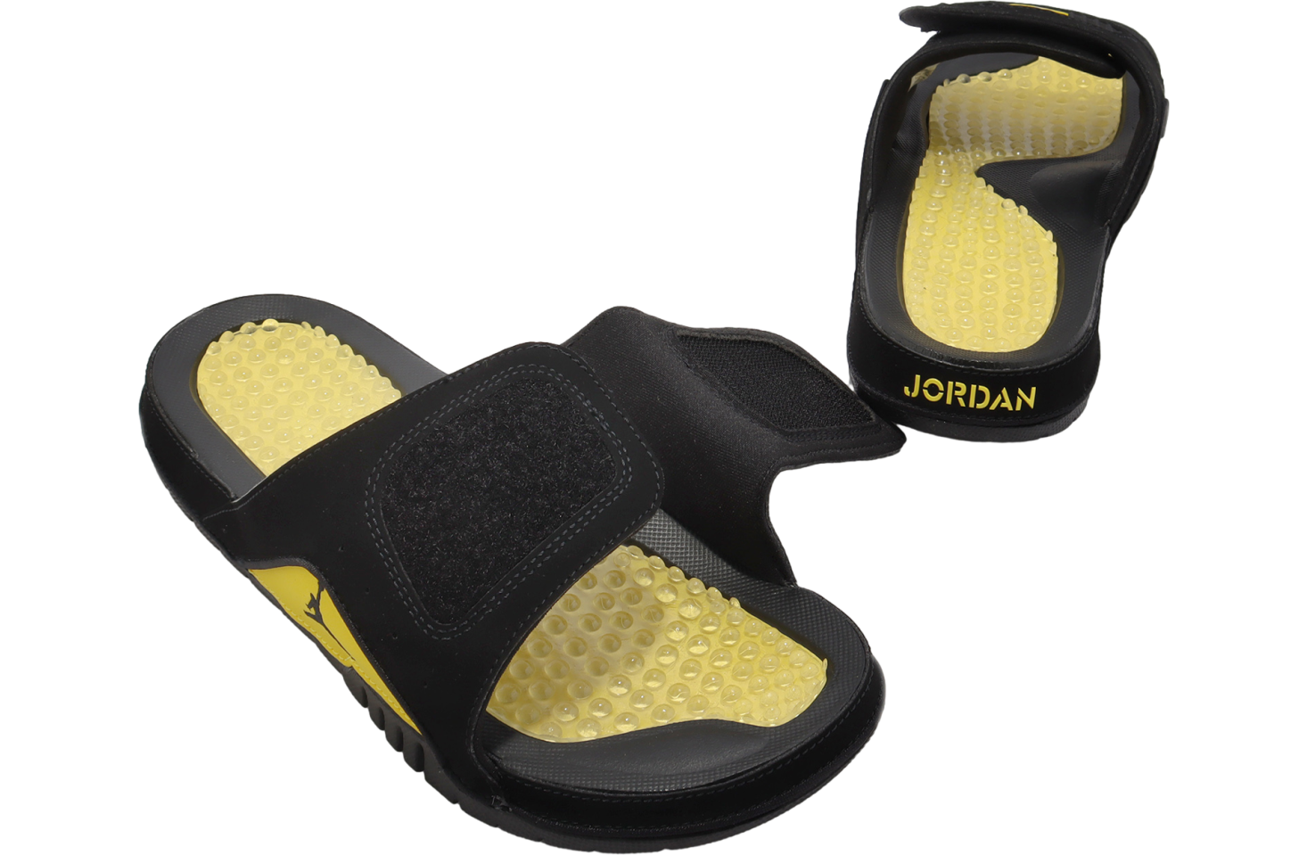 Jordan Hydro Iv Retro Black / Tour Yellow