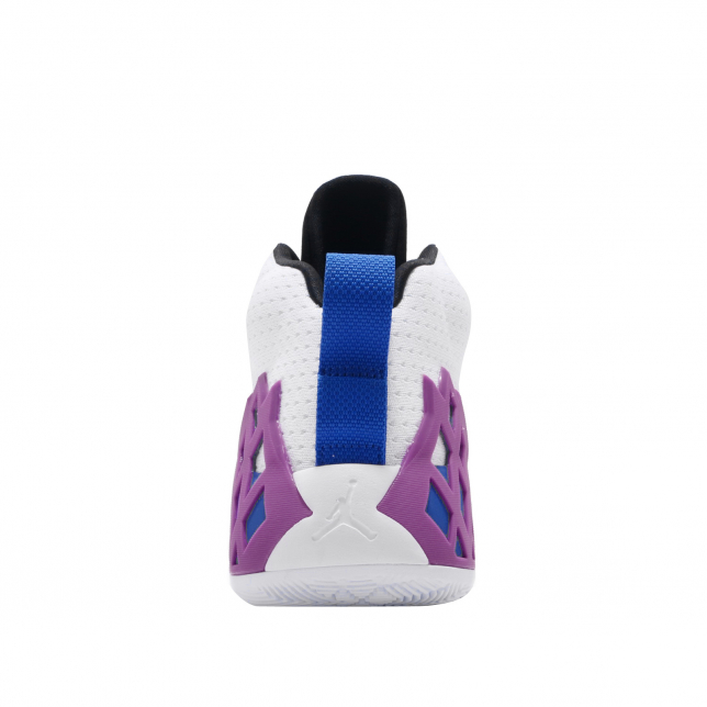 Jordan Jumpman Diamond Mid PF White Hyper Royal Hyper Violet