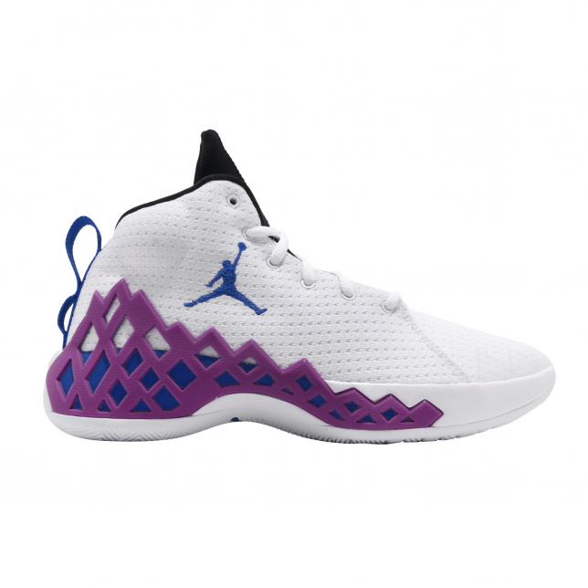 Jordan Jumpman Diamond Mid PF White Hyper Royal Hyper Violet - Aug 2019 - CI1205140