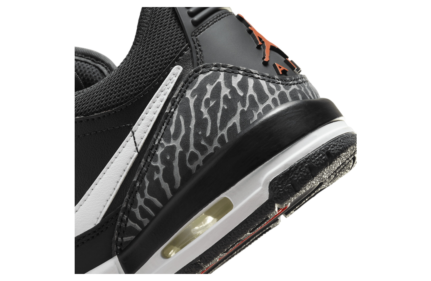 Jordan Legacy 312 Low GS Black / Safety Orange