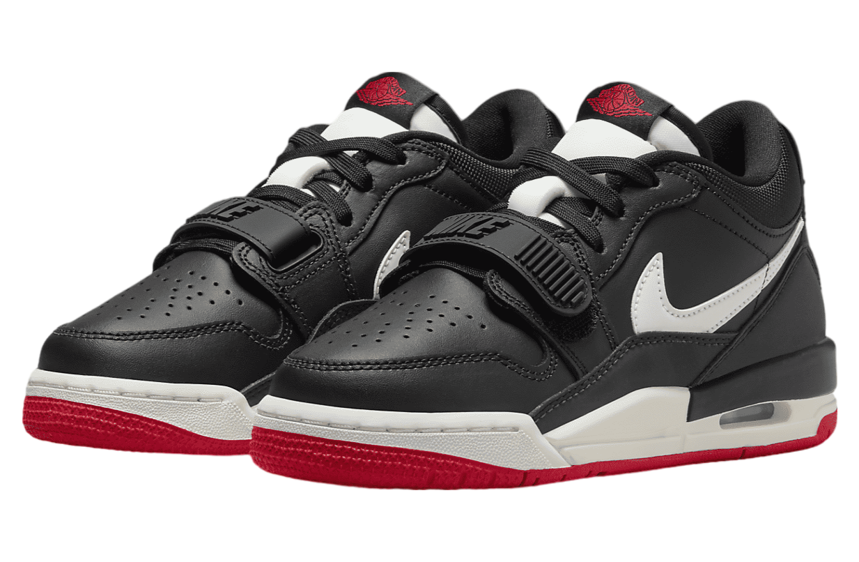 Jordan Legacy 312 Low GS Black / University Red