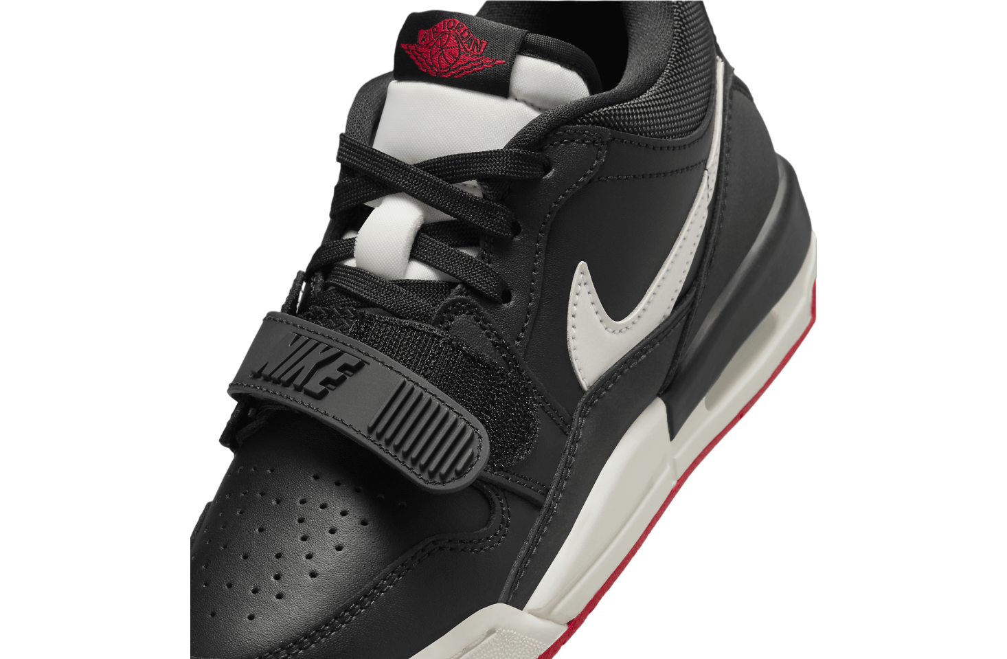 Jordan Legacy 312 Low GS Black / University Red