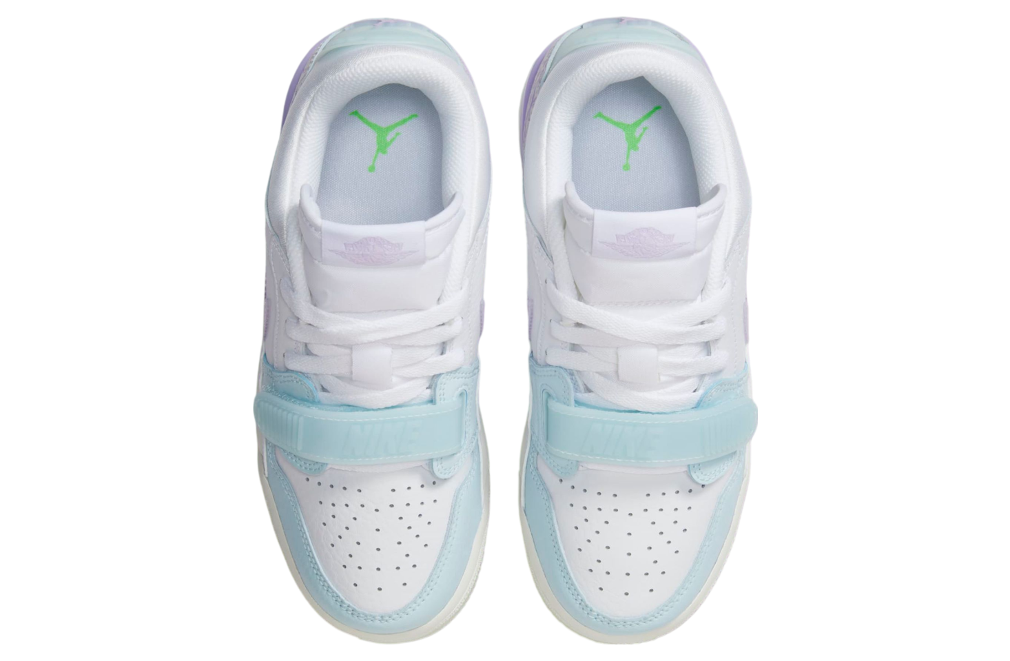 Jordan Legacy 312 Low GS White / Hydrangeas