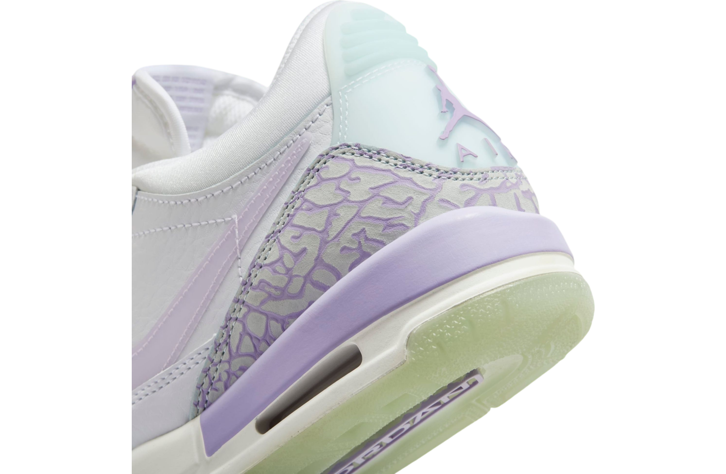 Jordan Legacy 312 Low GS White / Hydrangeas