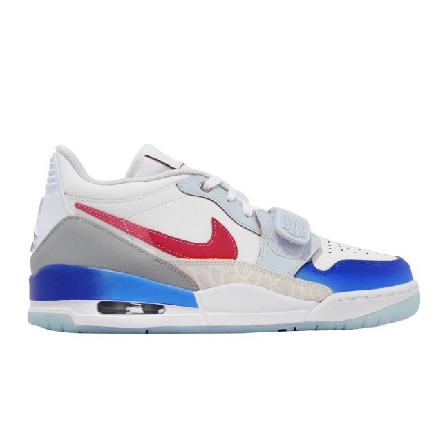 Jordan Legacy 312 Low White University Red