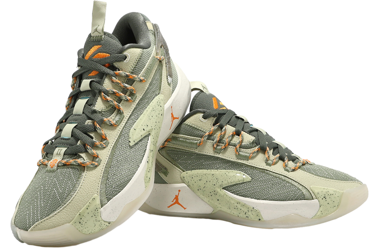 Jordan Luka 2 S PF Olive Aura / Vivid Orange - Mar 2024