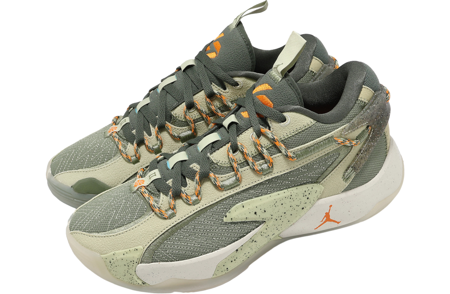 JORDAN LUKA 2 S PF 8 (UK) オリーブ/オレンジ Jordan Luka 2 S PF Olive Aura / Vivid Orange - Mar 2024