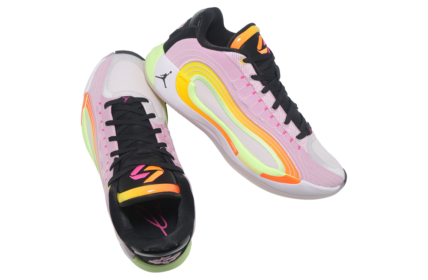 Jordan LUKA 4 GONE PF バスケットシューズ ピンク/イエロー ジョーダン LUKA 4 PF Gone Fishing ルカ 4 PF ゴーン