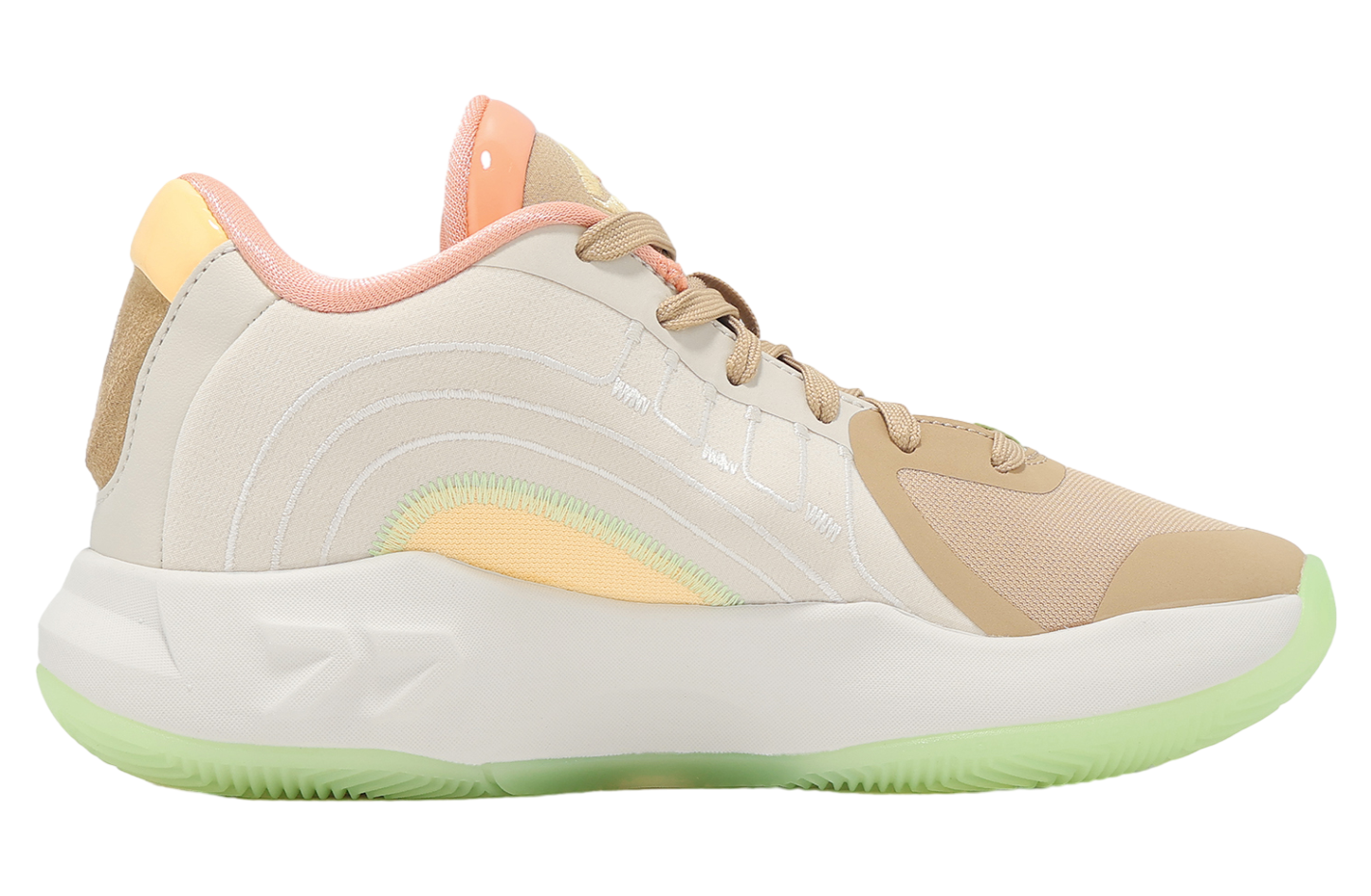 Jordan Luka 4 GS Lt Orewood Brn / Tangerine Tint