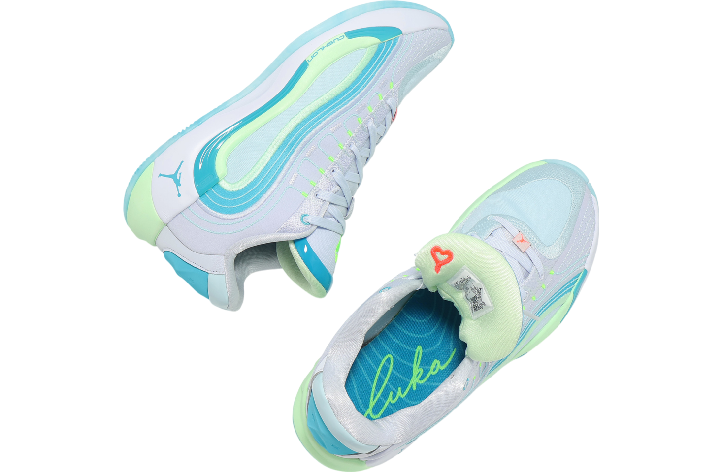 Jordan Luka 4 Pf Football Grey / Laser Blue Copa