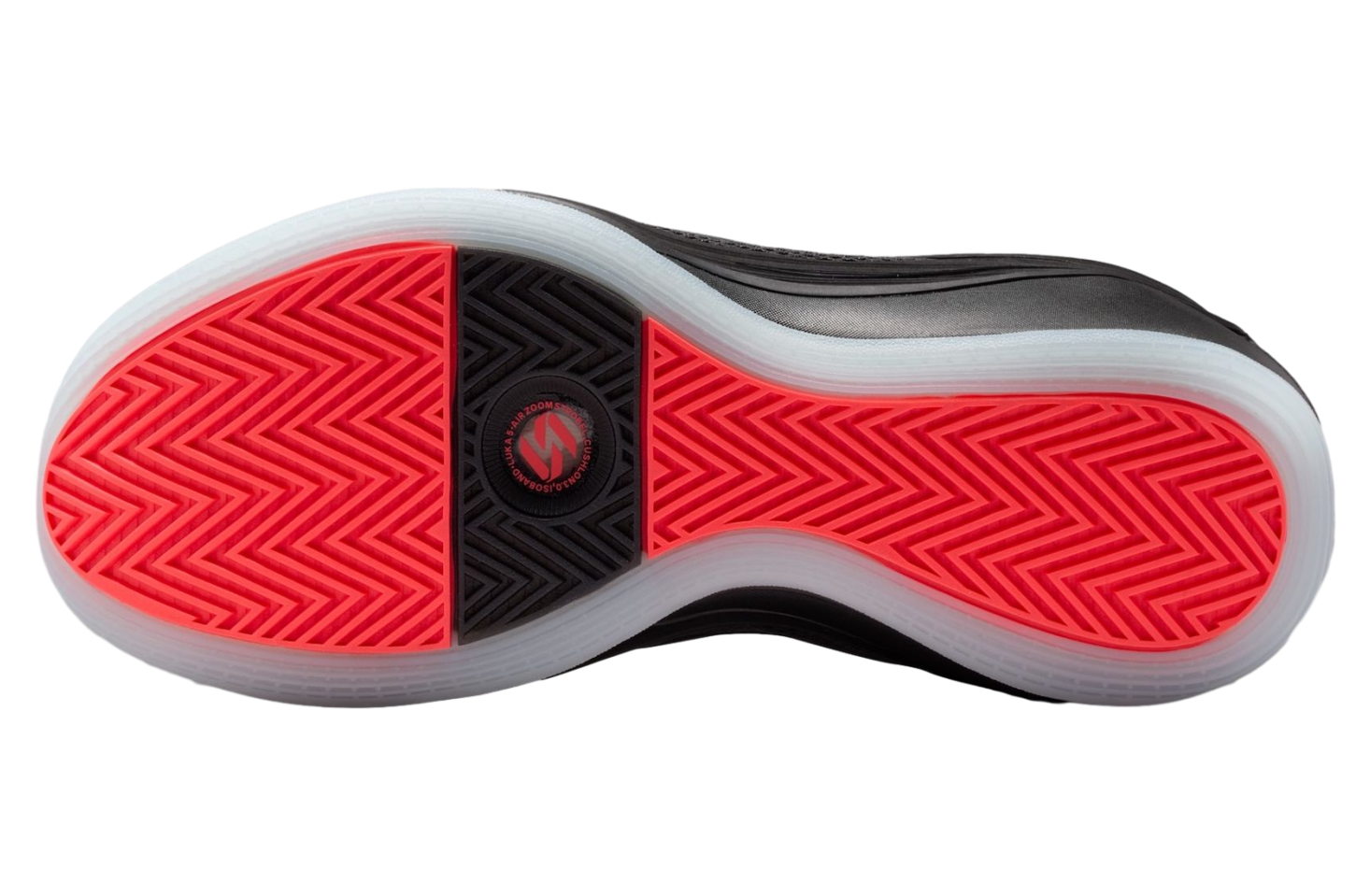 Jordan Luka 5 Black / Bright Crimson