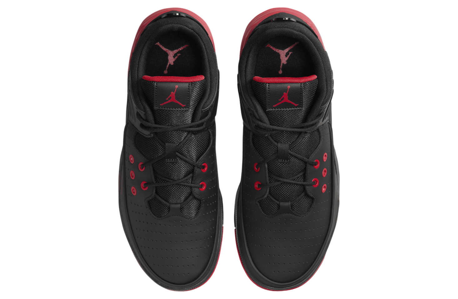 Jordan Max Aura 5 Black / University Red