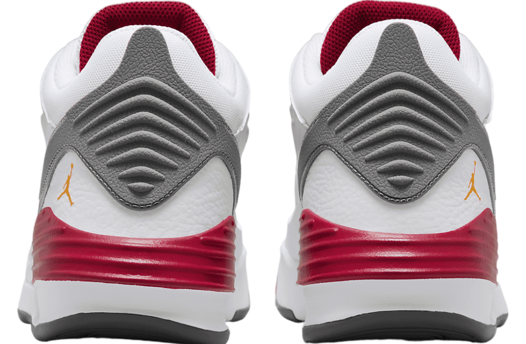 Jordan Max Aura 5 White / Cardinal Red