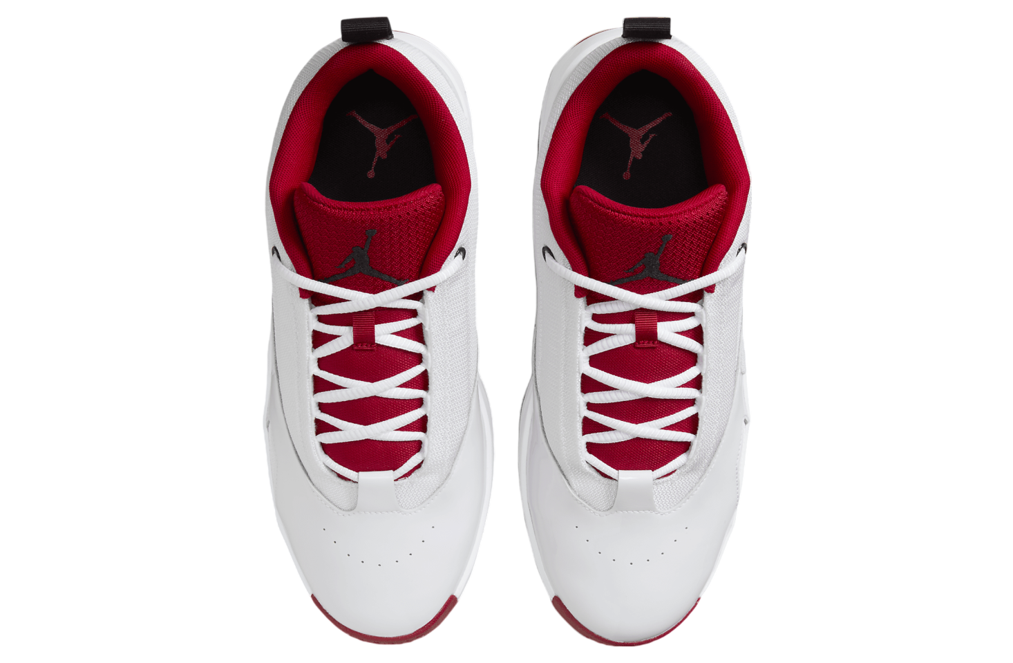 Jordan Max Aura 6 White / Black / Gym Red