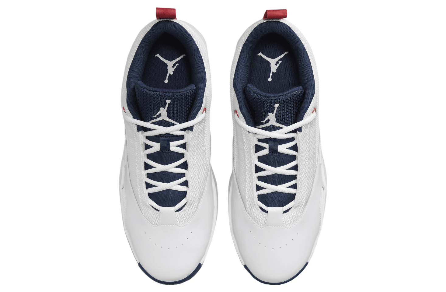 Jordan Max Aura 6 White / Varsity Red