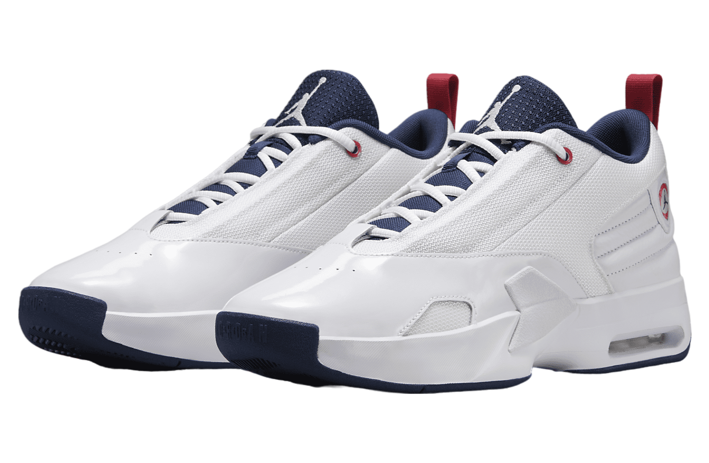 Jordan Max Aura 6 White / Varsity Red