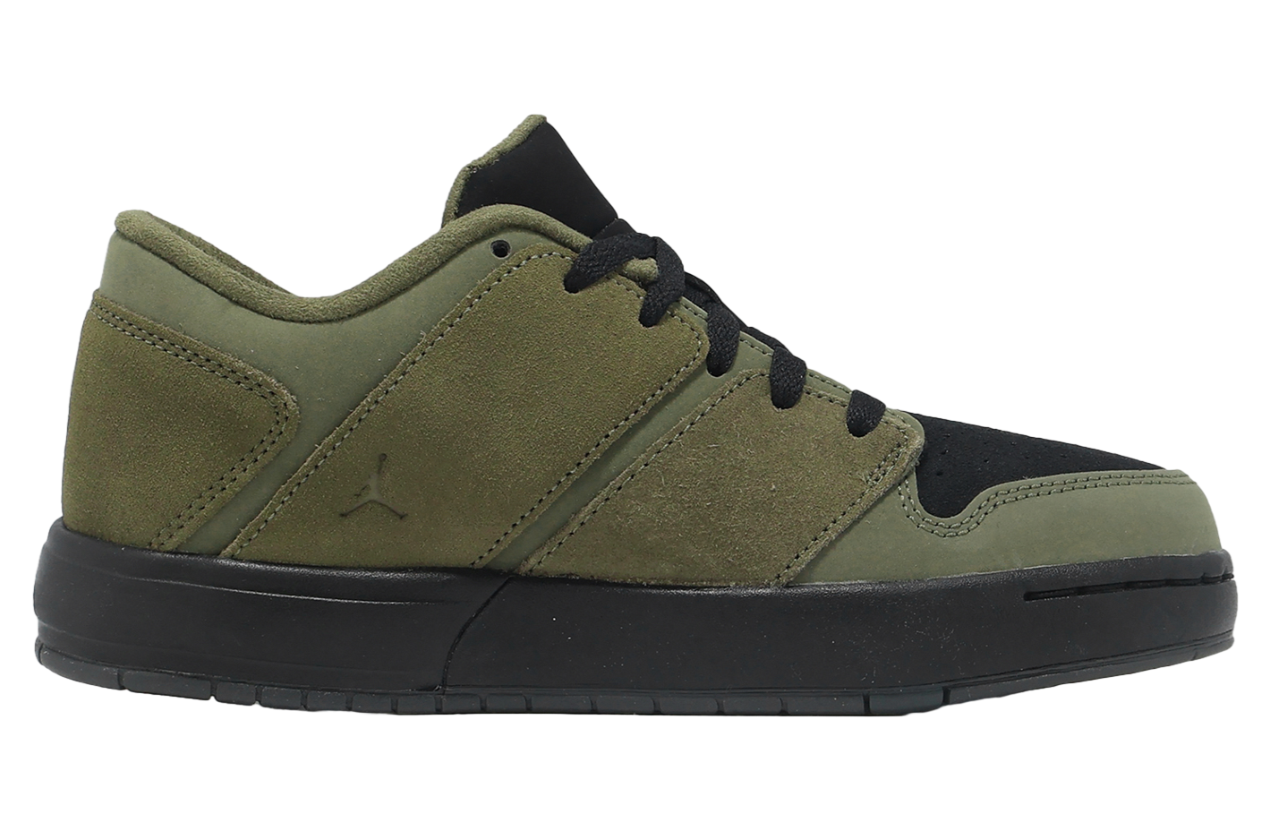 Jordan NU Retro 1 Low GS Medium Olive / Black