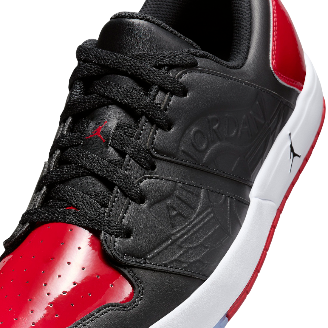 Jordan Nu Retro 1 Low Patent Bred