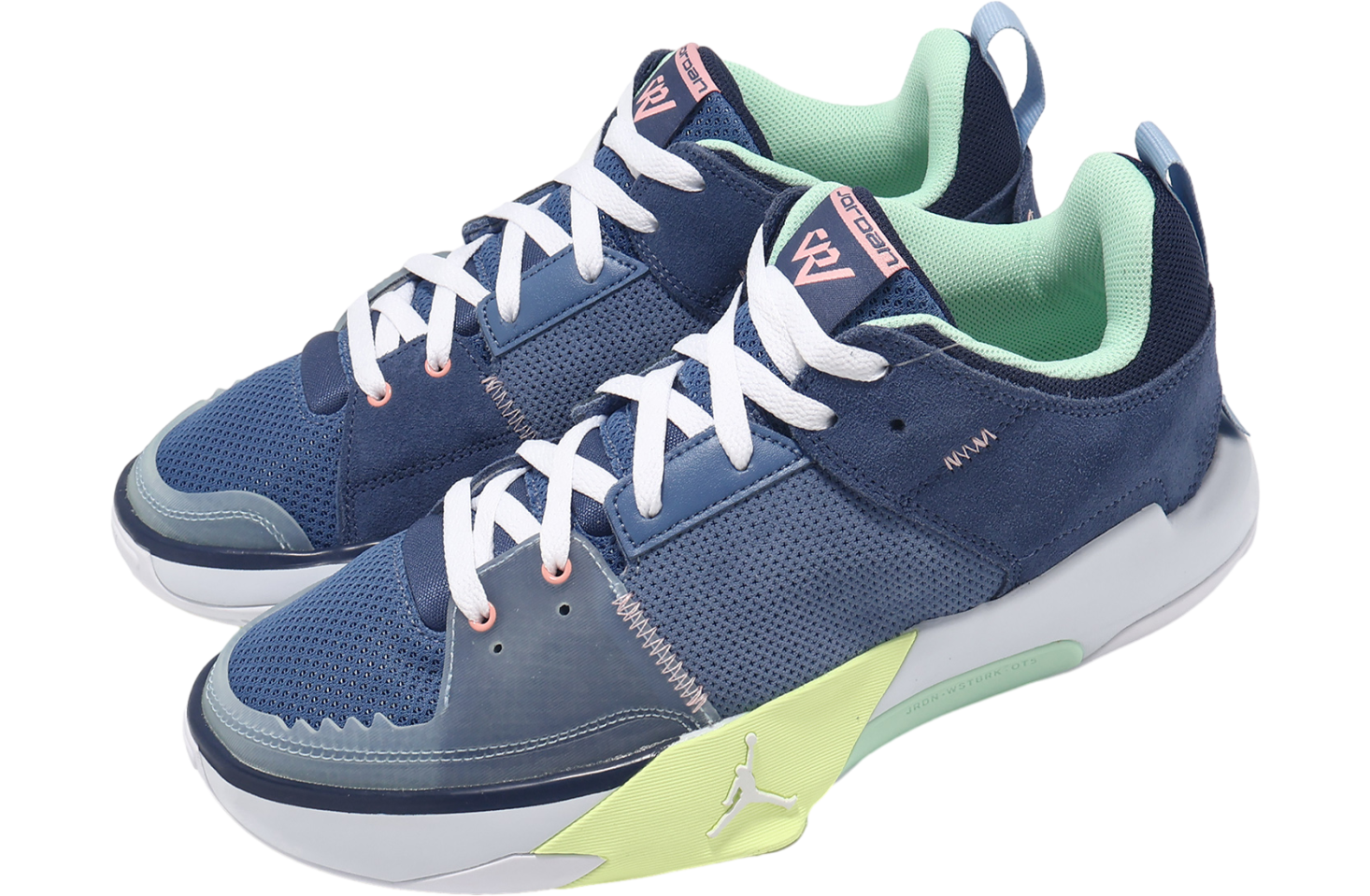 Jordan One Take 5 PF Stone Blue / Bleached Coral