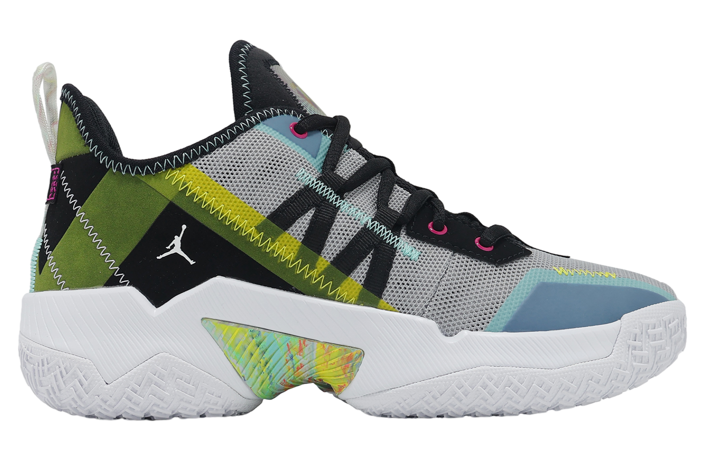 Jordan One Take II GS Wolf Grey / Fireberry