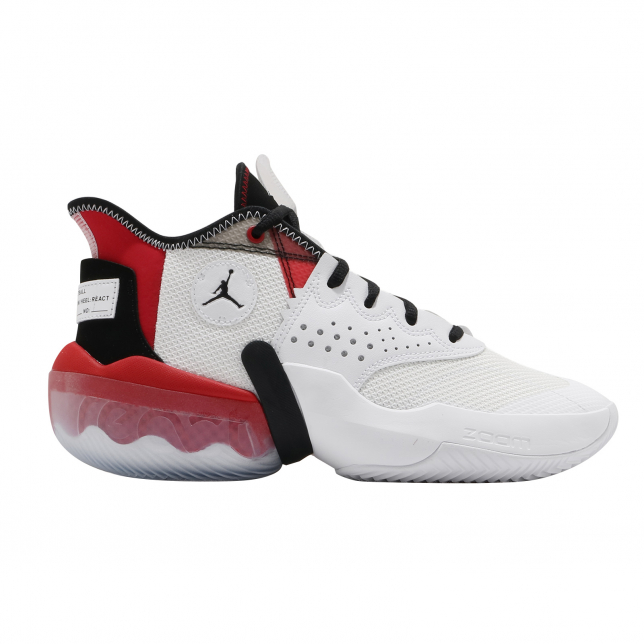 Jordan React Elevation PF White Black University Red