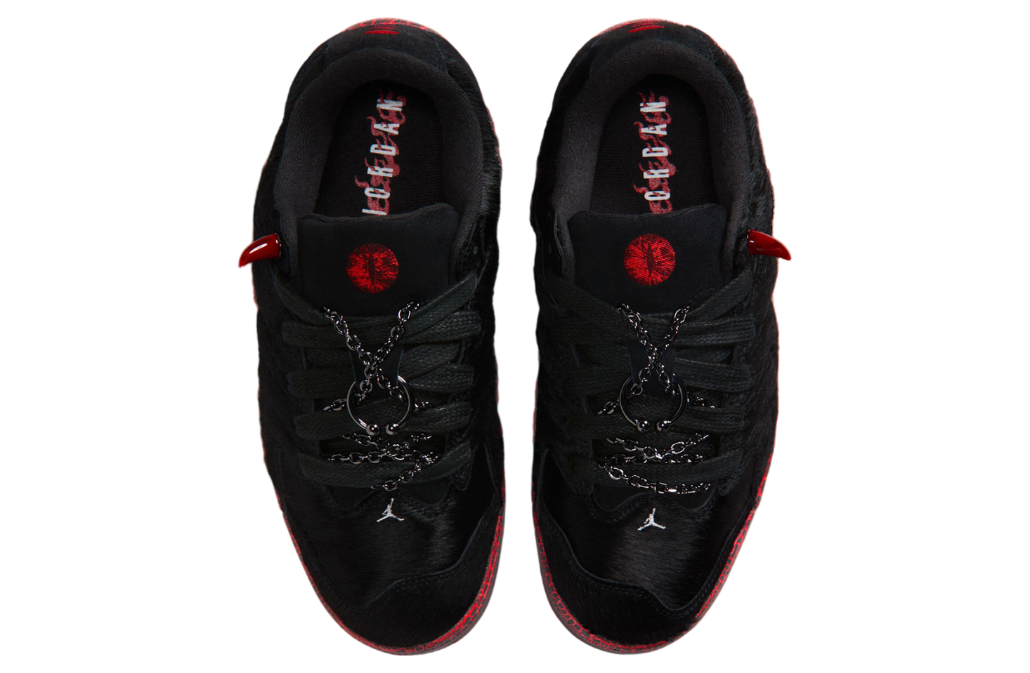 Jordan Session Black / Fire Red Jordan Session Black / Fire Red