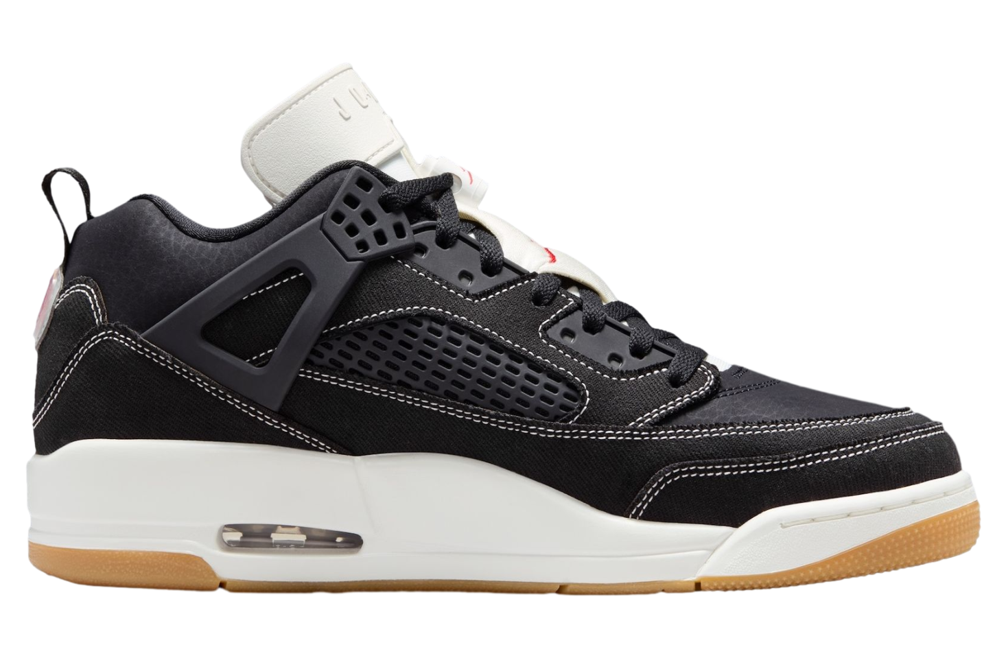 Jordan Spizike Black / University Red / Gum Medium Brown