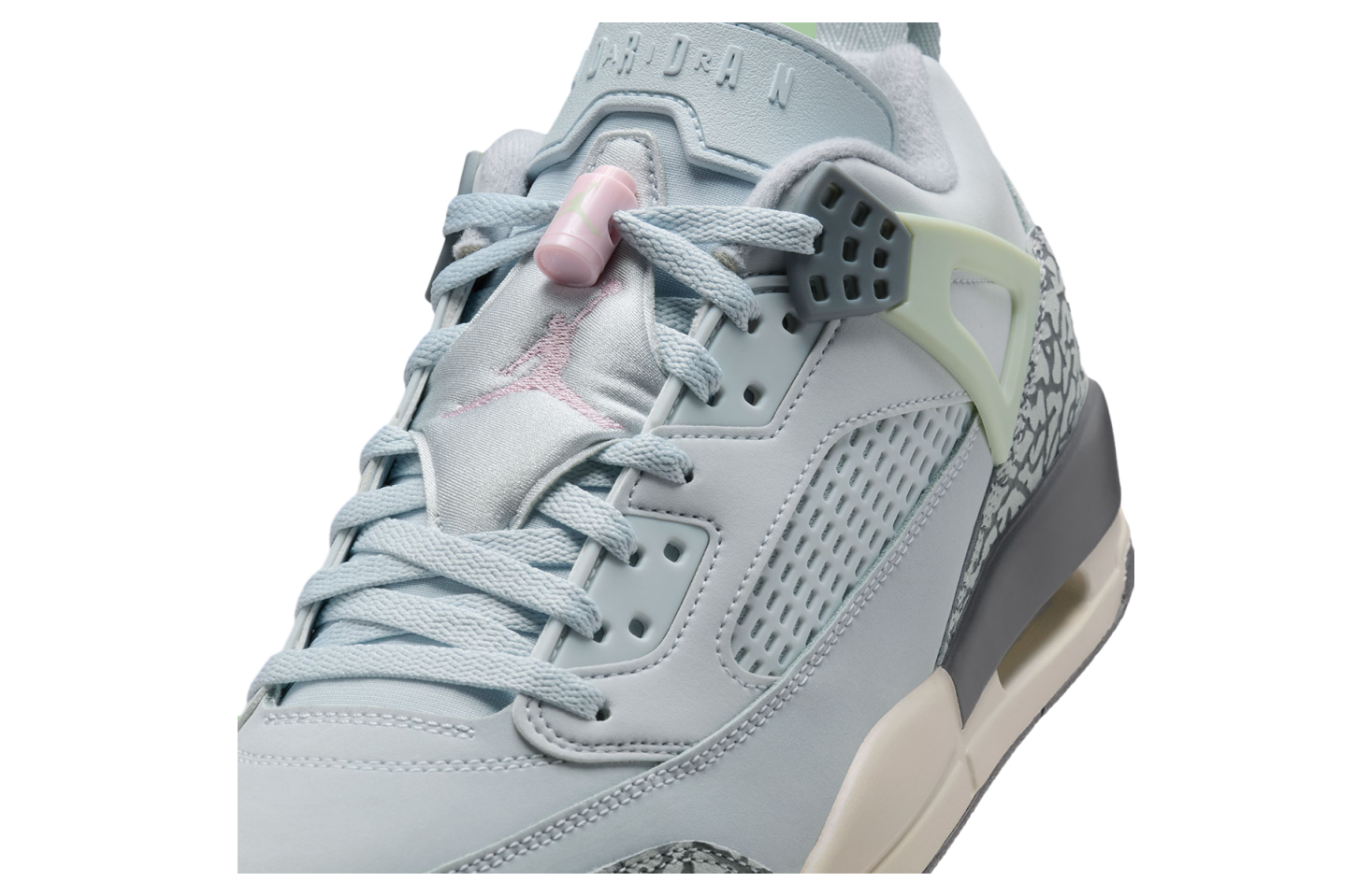 Jordan Spizike Low Aura / Wolf Grey