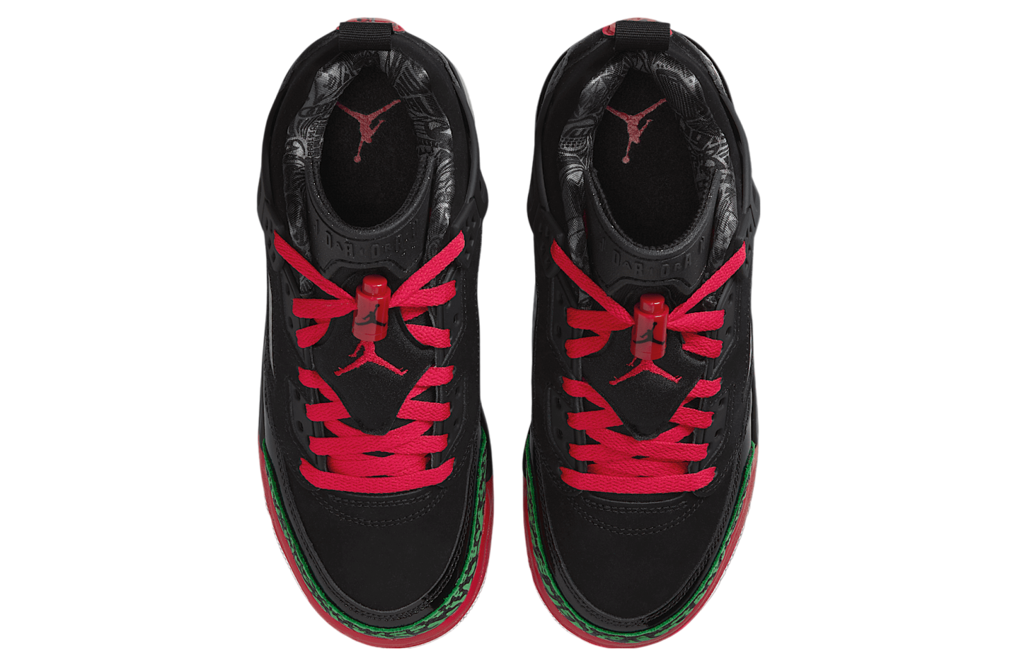 Jordan Spizike Low Gs Black / Classic Green
