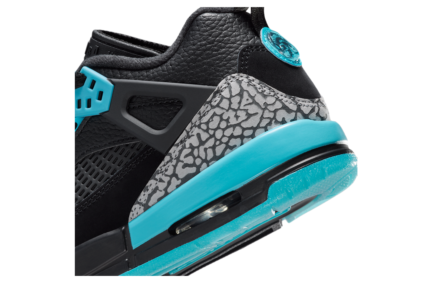 Jordan Spizike Low GS Black / Gamma Blue