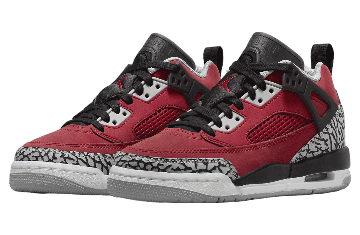 Jordan Spizike Low GS Gym Red / Wolf Grey