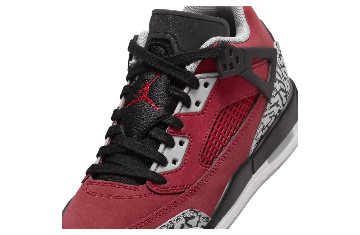 Jordan Spizike Low GS Gym Red / Wolf Grey