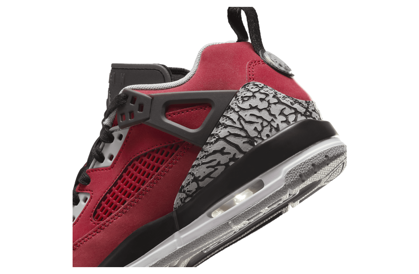 Jordan Spizike Low GS Gym Red / Wolf Grey