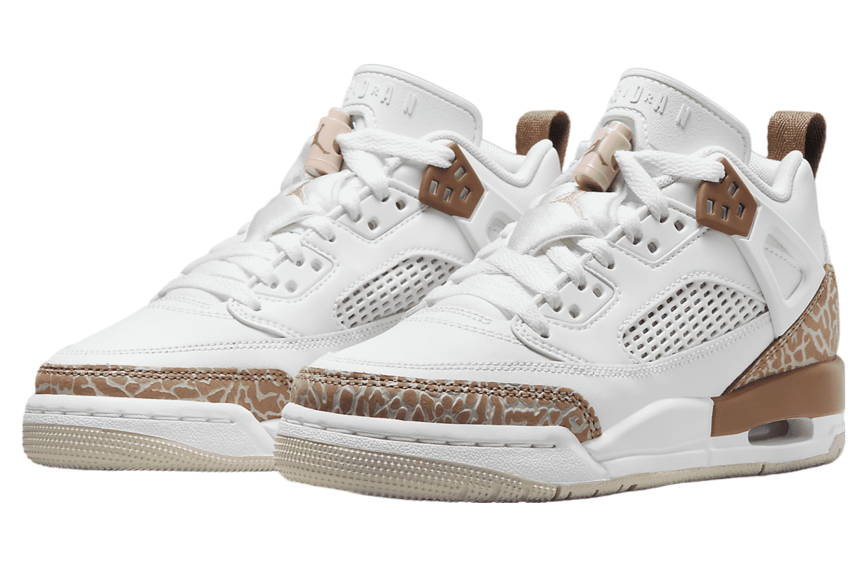 Jordan Spizike Low GS White / Archaeo Brown