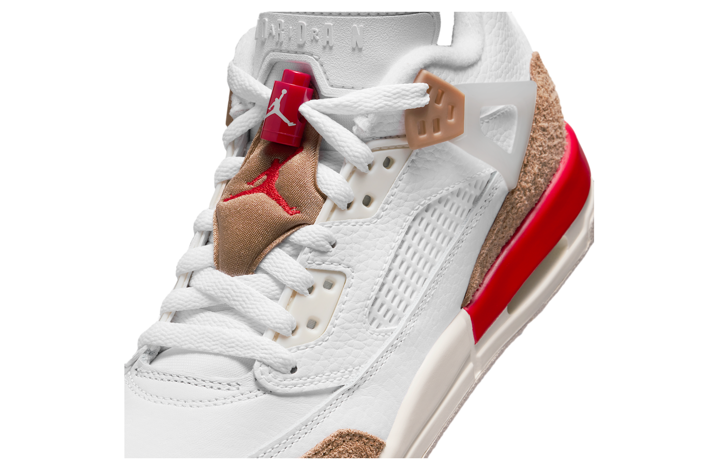 Jordan Spizike Low Gs White / Desert Camo