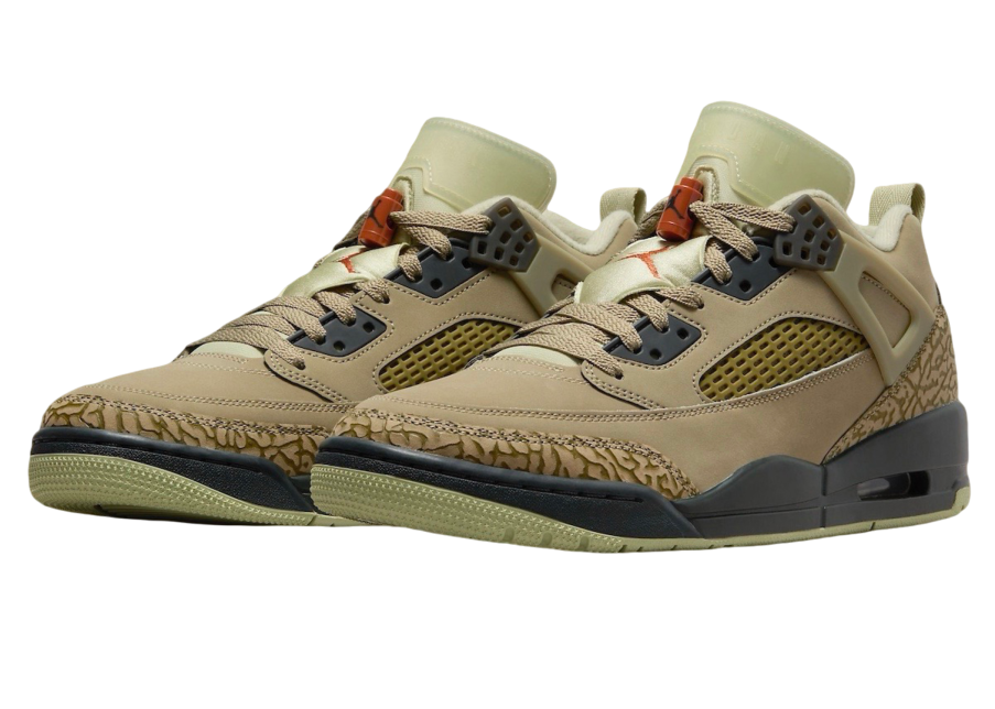 Jordan Spizike Low Neutral Olive