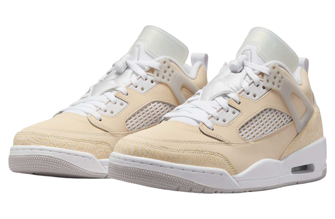 Jordan Spizike Low Sanddrift Vast Grey / White