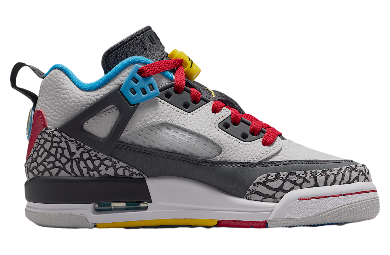 Jordan Spizike Low Se Gs Neutral Grey / Surf Blue