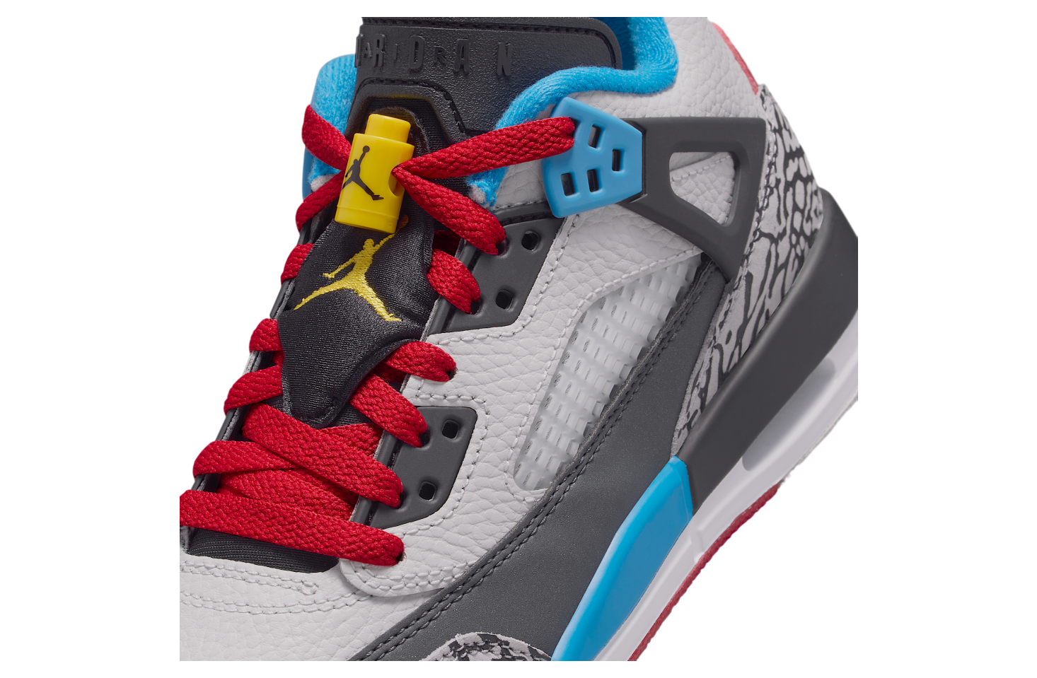 Jordan Spizike Low Se Gs Neutral Grey / Surf Blue