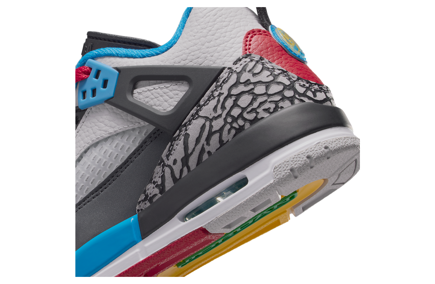 Jordan Spizike Low Se Gs Neutral Grey / Surf Blue