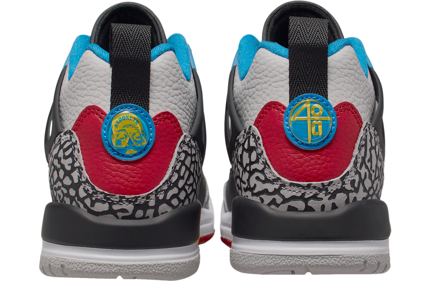 Jordan Spizike Low Se Gs Neutral Grey / Surf Blue