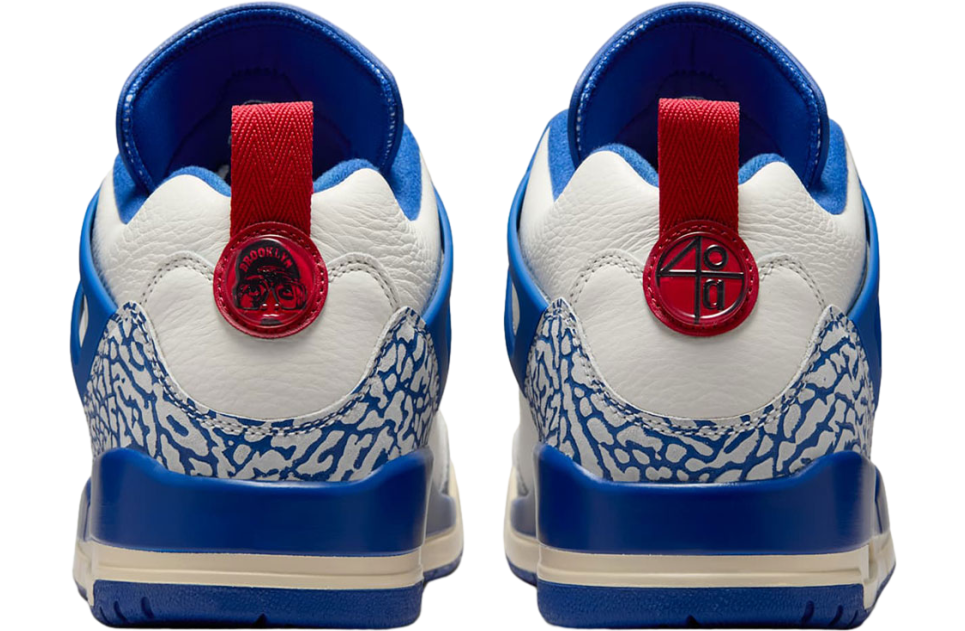 Jordan Spizike Low Storm Blue / Varsity Red