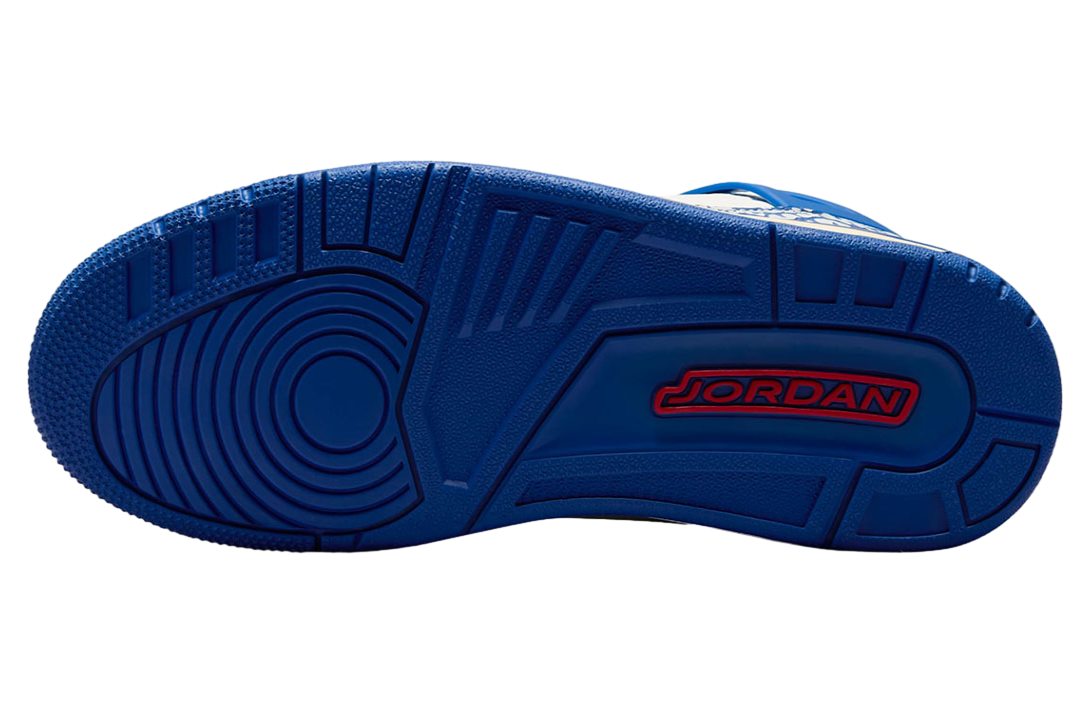 Jordan Spizike Low Storm Blue / Varsity Red