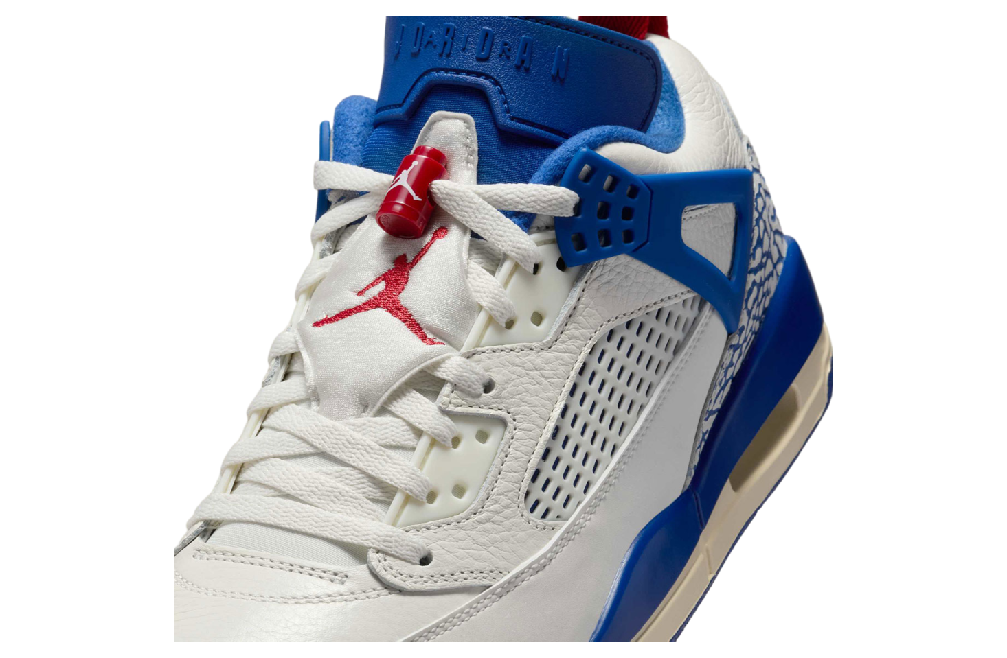 Jordan Spizike Low Storm Blue / Varsity Red