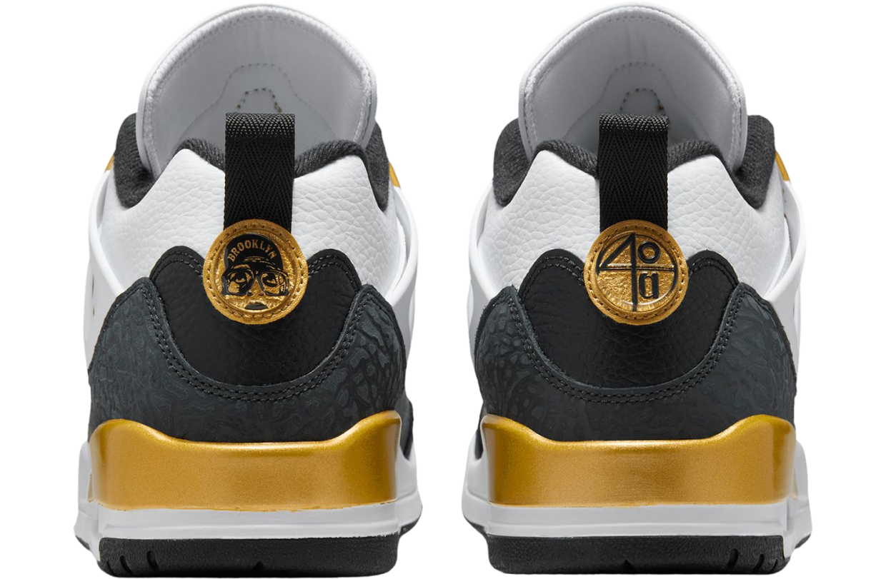Jordan Spizike Low White / Metallic Gold / Black