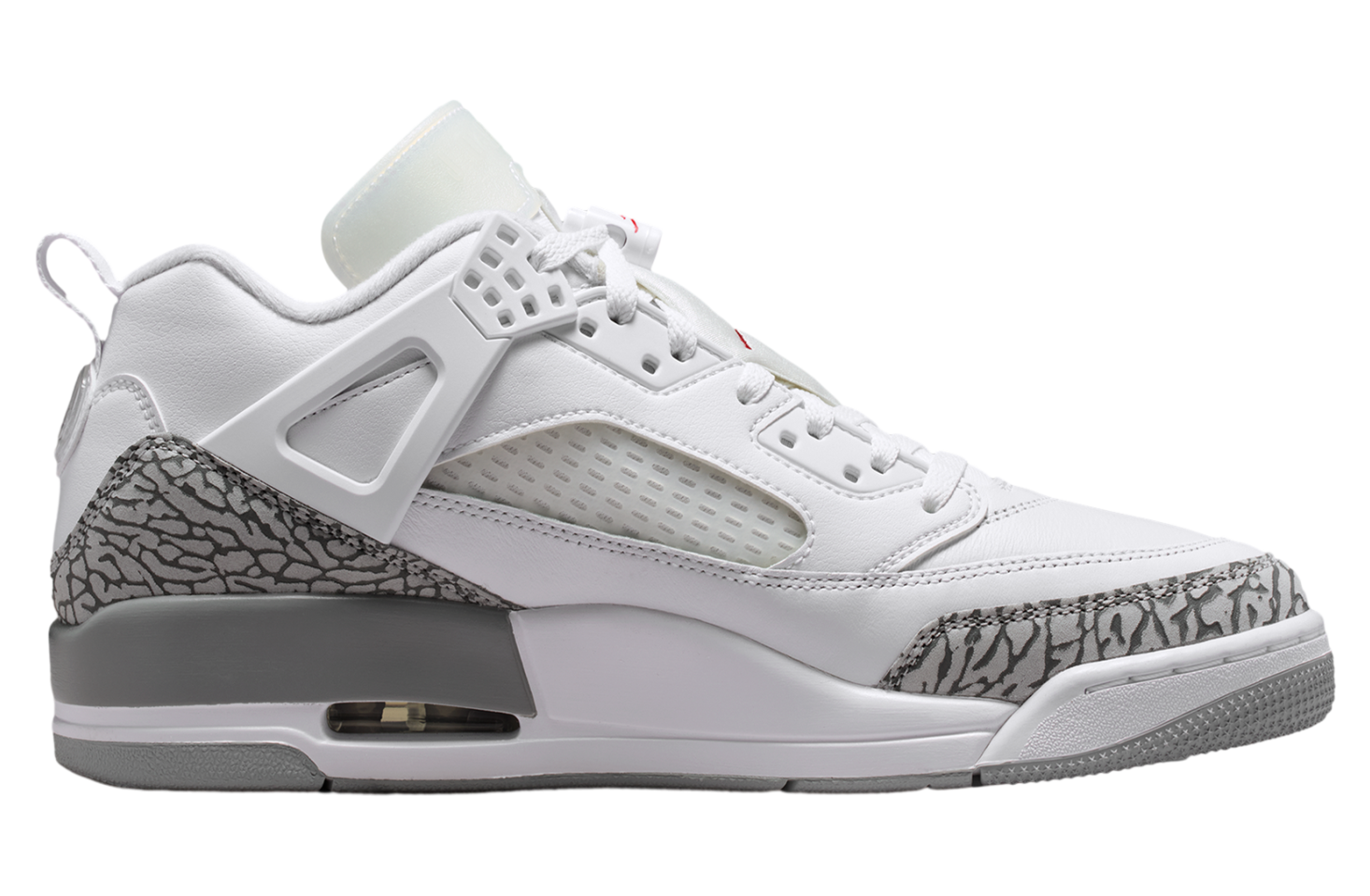 Jordan Spizike Low White / Varsity Red