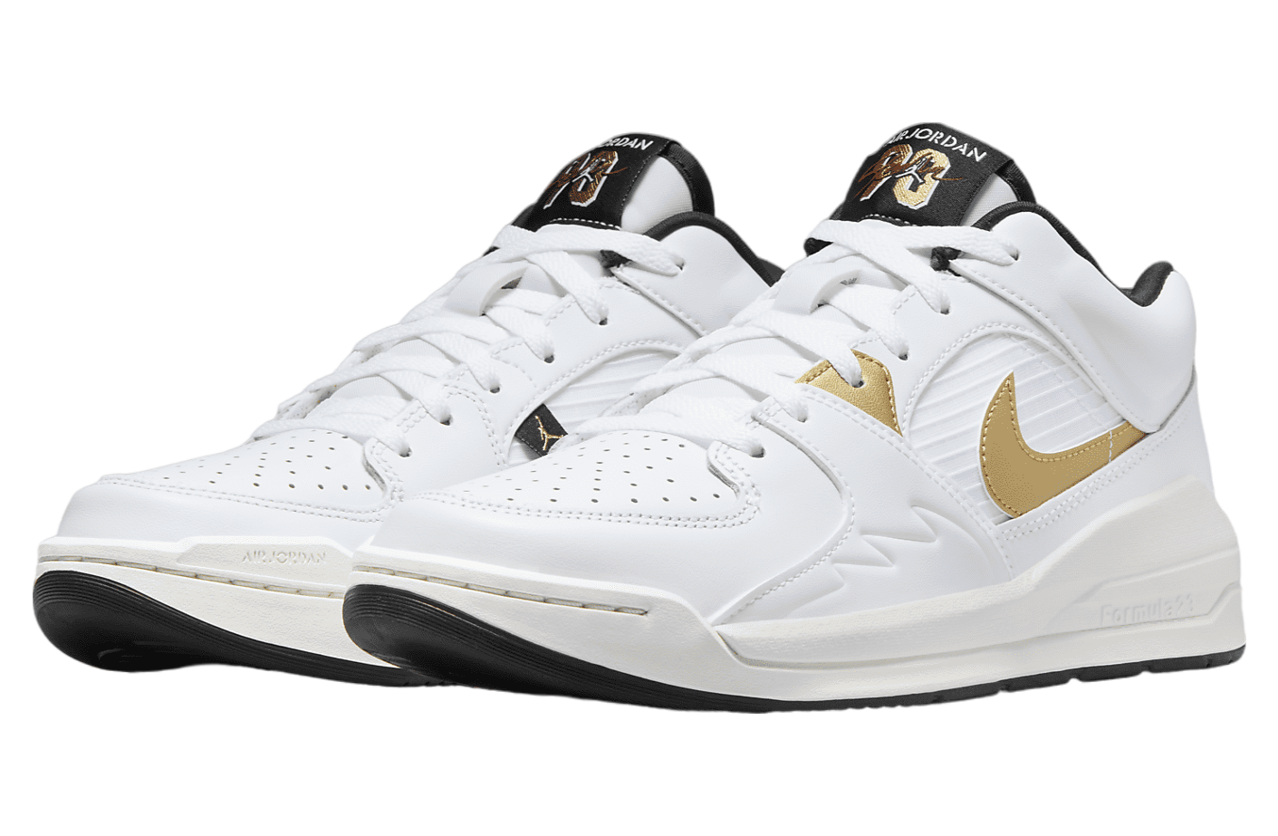 Jordan Stadium 90 White / Black / Metallic Gold