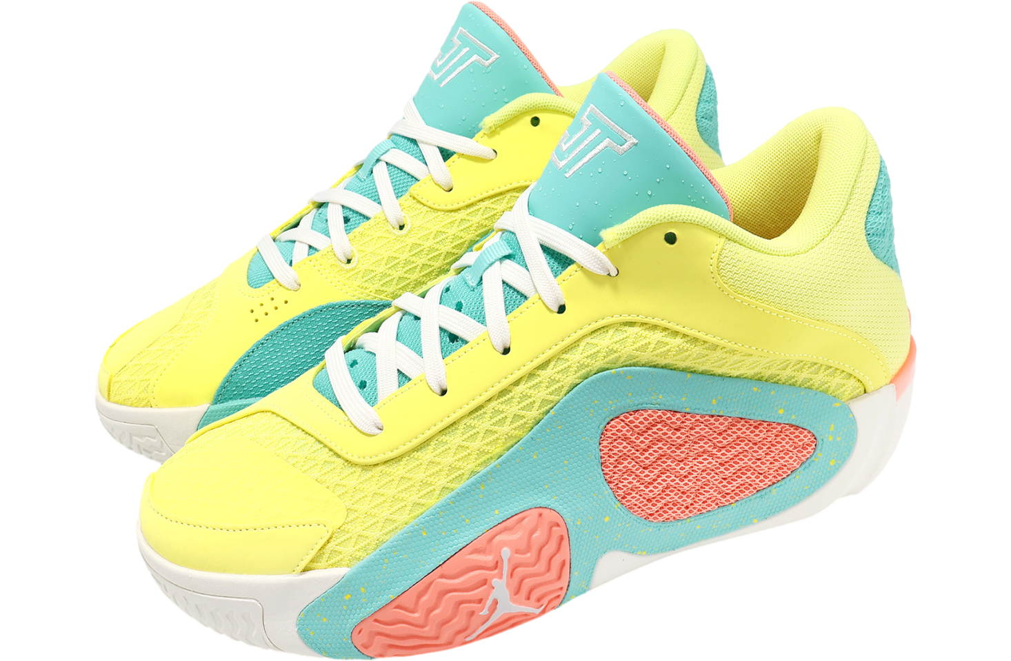 Jordan Tatum 2 PF Light Zitron / Aurora Green