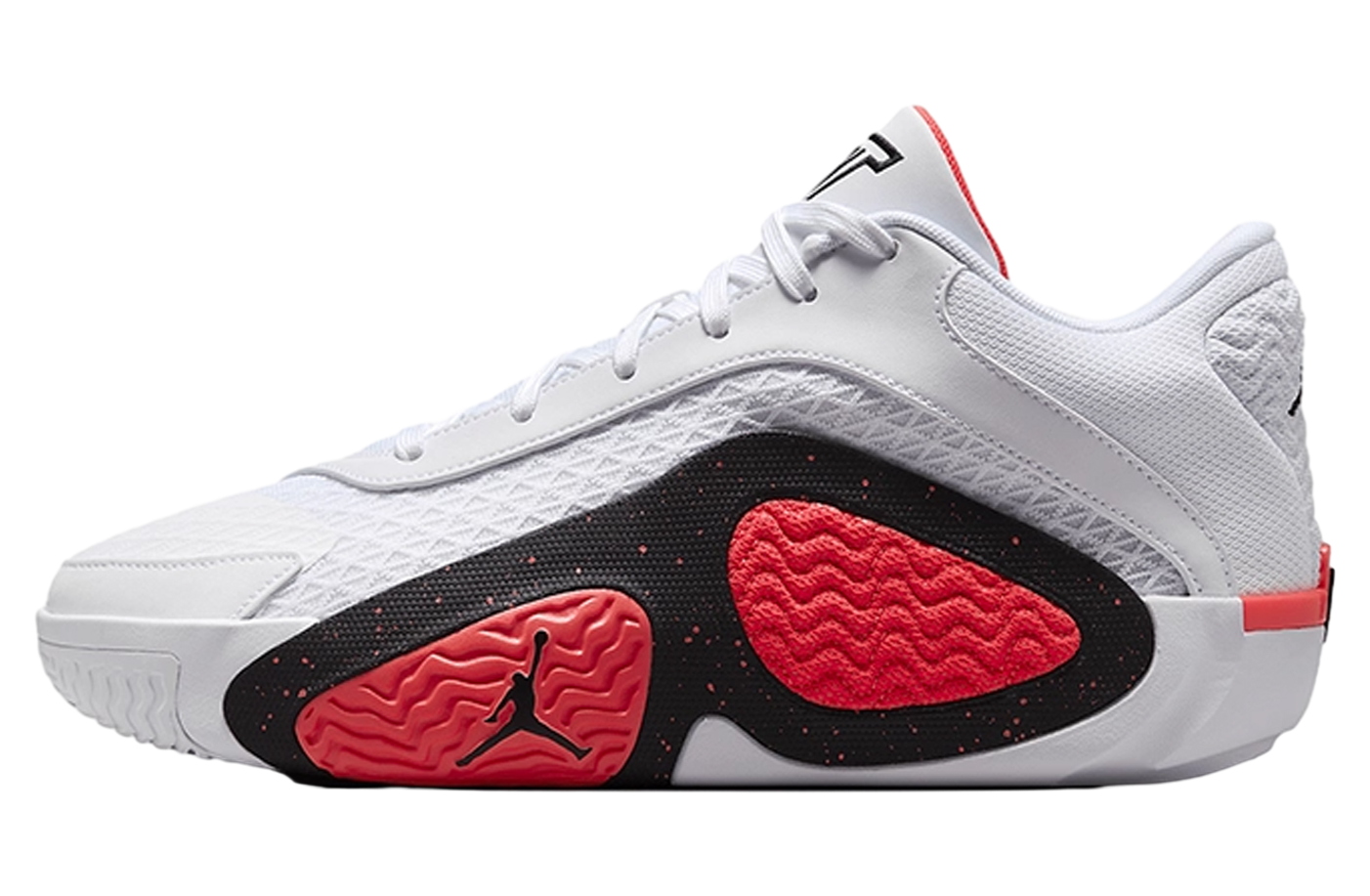 Jordan Tatum 2 PF White / Black / Bright Crimson